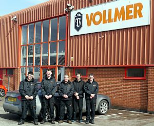 Vollmer UK Increases Service Staff Levels