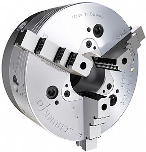 Quick-Change Chuck for Lathes with Short Stroke Cylinder