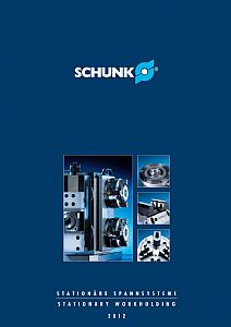 Schunk Stationary Clamping Catalogue Now Available