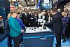 Angela Merkel Visits the SCHUNK Pavilion at Hannover Messe